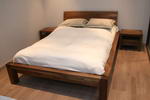 Деревянная кровать из массива ясеня