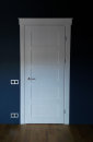 Двери из ясеня - покраска RAL9001