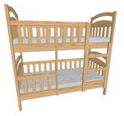 Кровать двухъярусная трансформер из массива дерева