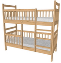 Кровать двухъярусная трансформер из натуральгого дерева 