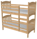 Кровать двухъярусная трансформер из натуральгого дерева 