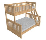 Кровать двухъярусная СЕМЕЙНАЯ - Премиум