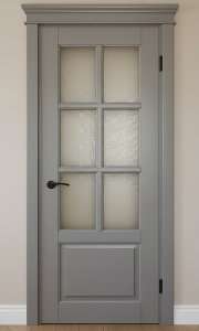 деревянные межкомнатные двери - покраска по RAL