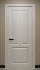 Деревянные двери из массива – покраска по RAL