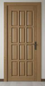 Дерев&rsquo;яні міжкімнатні двері з масиву ясеня фарбування RAL