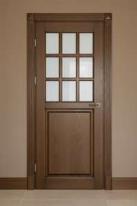 Деревянные межкомнатные двери из массива дуба