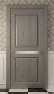 Двери из Ясеня - покраска по RAL + патина