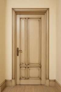 Двери деревянные - покраска по RAL + патина