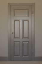 ДДвери из Ясеня - покраска по RAL + патина