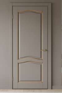 Двери деревянные из Ольхи покраска по RAL+патина