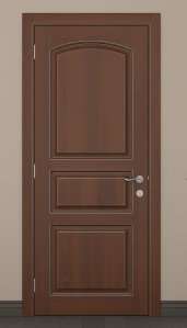 Двери из массива Ясеня (тон + патина)