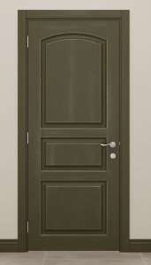 Двери деревянные - покраска по RAL + патина