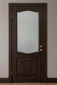 Двери из массива дуба в классическом стиле