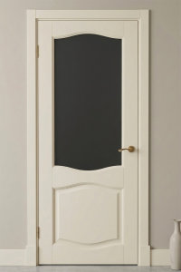 Двери деревянные в классическом стиле покраска по RAL