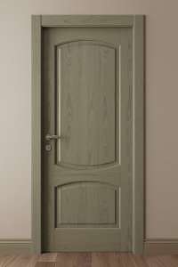 Двери деревянные в классическом стиле - покраска по RAL