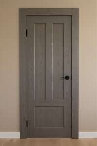 Двери деревянные покраска по RAL + патина