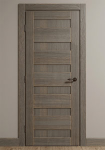 Двери деревянные - Ясень покраска по RAL + патина