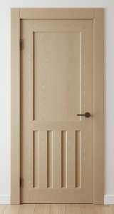 Двери деревянные из массива Ясеня - покраска по RAL + патина