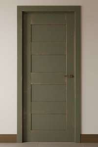 деревянные межкомнатные двери - покраска по RAL + патина