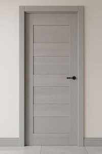 Двери деревянные из массива Ясеня - покраска по RAL