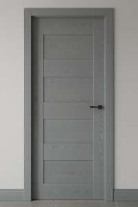 Деревянные межкомнатные двери из Ясеня - покраска по RAL + патина