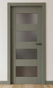 Двери деревянные из массива покраска по RAL