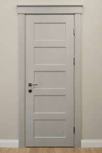 Двери деревянные из массива - покраска по RAL