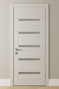 Белые деревянные двери