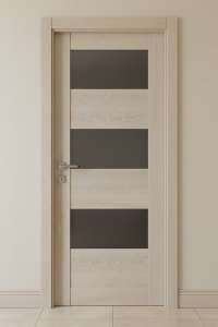 Двери деревянные из массива - покраска по RAL