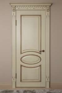 Деревянные двери - покраска по RAL + патина