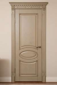 Деревянные двери из ясеня - покраска по RAL + патина