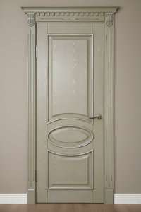 Деревянные двери из ясеня - покраска по RAL + патина