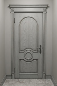 Межкомнатные двери из массива Ясеня - покраска по RAL + патина