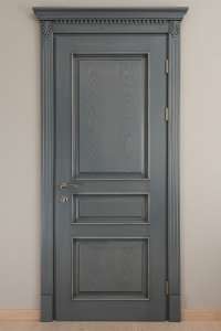 Двери деревянные - покраска RAL + патина