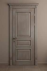 Двери деревянные - покраска RAL + патина