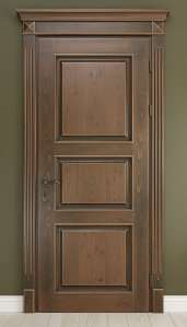 Двери  из Ясеня тон + патина