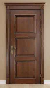 деревянные межкомнатные двери из массива ольхи