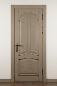 Міжкімнатні двері з масиву Ясеня - фарбування по RAL