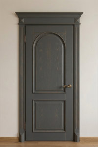 Двери из массива ясеня - покраска по RAL + патина