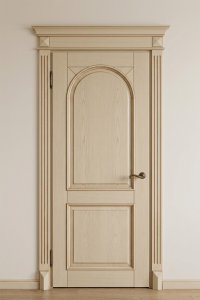 Двери из массива ясеня - покраска по RAL + патина