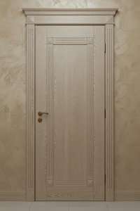 Деревянные межкомнатные двери из массива Ясеня - покраска по RAL