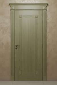 Деревянные межкомнатные двери из массива Ясеня - покраска по RAL