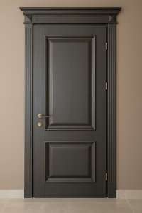 Деревянные двери - покраска по RAL + патина