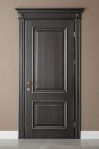 Межкомнатные двери из массива покраска по RAL + патина