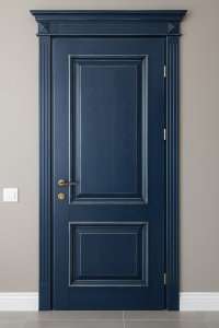 Деревянные двери - покраска по RAL + патина