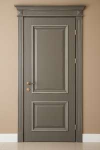 Деревянные двери - покраска по RAL + патина