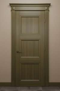 Деревянные межкомнатные двери из массива Ясеня - покраска по RAL