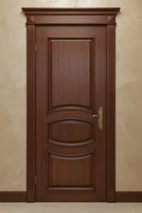 Двери деревянные из массива дуба