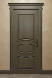 Деревянные межкомнатные двери из массива ясеня - покраска по RAL