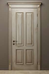 Двери деревянные - покраска RAL+патина